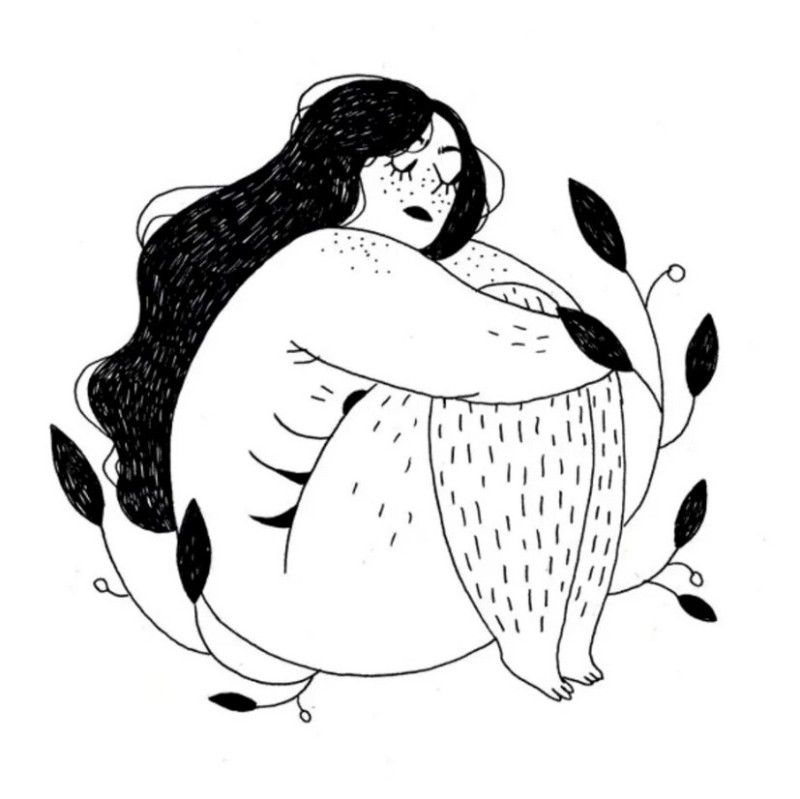 Создать мем: жирные китайцы рисунки, толстая девушка, толстые женщины