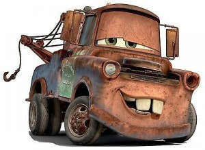 Create meme: mater cars