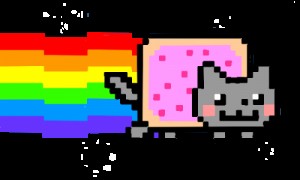 Create meme: lps, 8 bit, Nyan cat