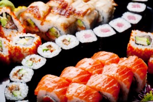 Create meme: Japanese, kinds of rolls, sushi