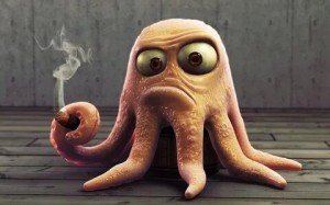 Create meme: octopus joke, octopus
