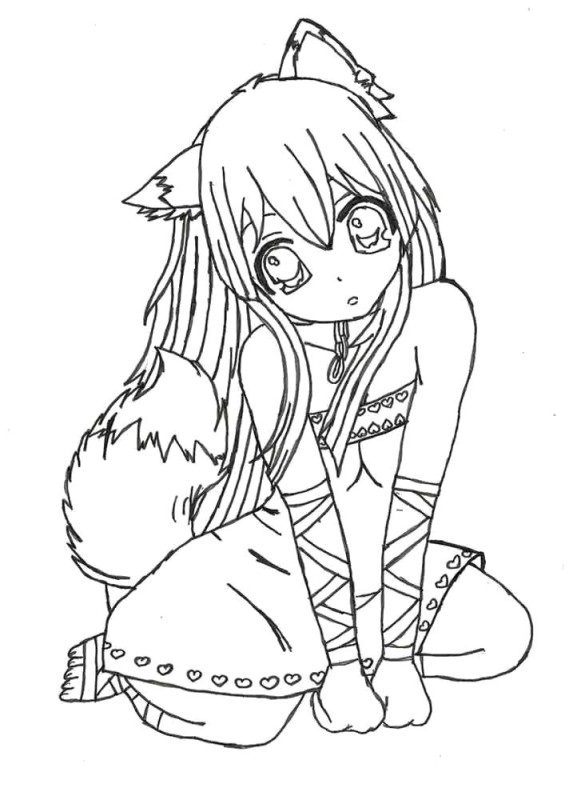 Create meme: anime coloring book, anime-style coloring pages, coloring pages for anime girls