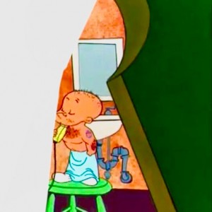 Создать мем: caillou rosie crying, caillou's room, caillou