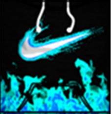 Create Meme Flaming Black Nike Hoodie Roblox Shirt Toshiro
