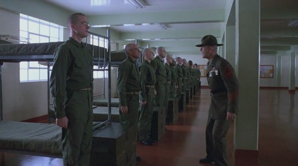 Create meme: Sergeant Hartman Colonel Kurtz, full metal jacket Sergeant, full metal jacket movie 1987