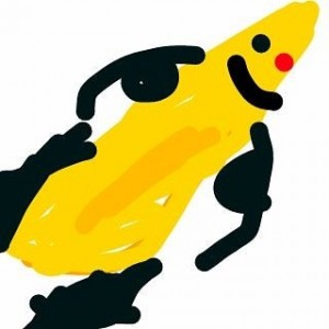 Create meme: banana, thinking emoji gif, thinking smiley face png