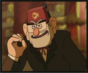 Создать мем: gravity falls, стен пайнс, grunkle stan