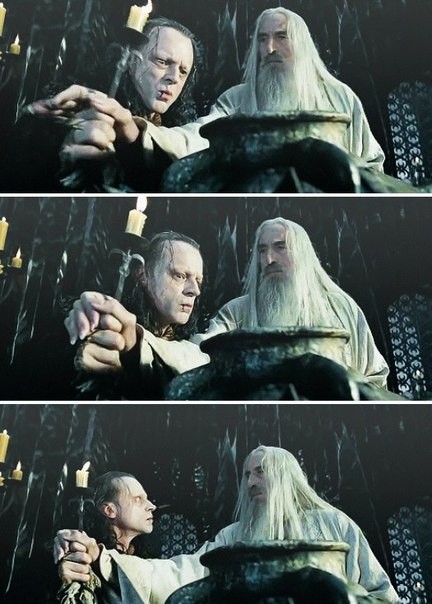 Create meme: saruman, the Lord of the rings Gandalf, the hobbit lord of the rings