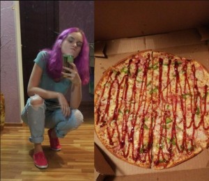Create meme: pizza