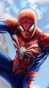 Создать мем: человек паук игра 2018, супергерой человек паук, marvel`s spider-man 2