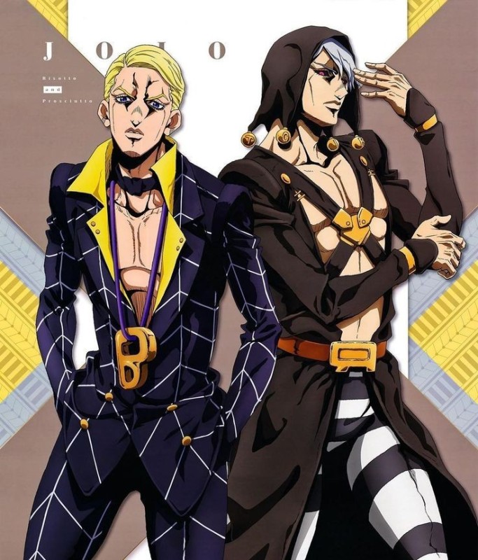 Create meme: prosciutto jojo, jojo risotto nero, prosciutto jojo screenshots