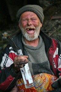 Create meme: homeless man Vitaly, funny bum, Valera bum