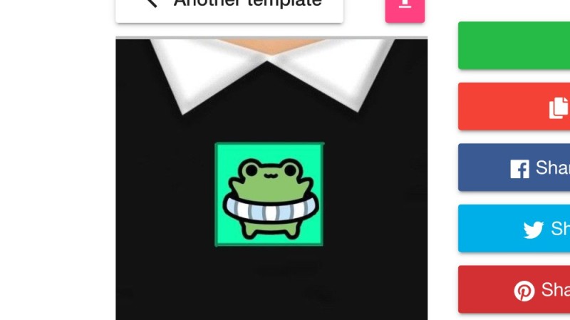 Create meme: cool t-shirts for roblox, t-shirts for roblox frog, text 