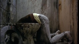 Create meme: On the needle, Trainspotting scene with the toilet, toilet from the movie Trainspotting