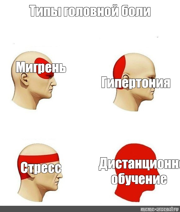 Болит шапка головы