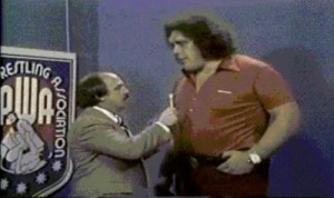 Create meme: interview with the giant, Andre the giant gif, Andre the giant hand