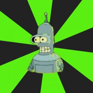 Создать мем: бендер, bender futurama, troll