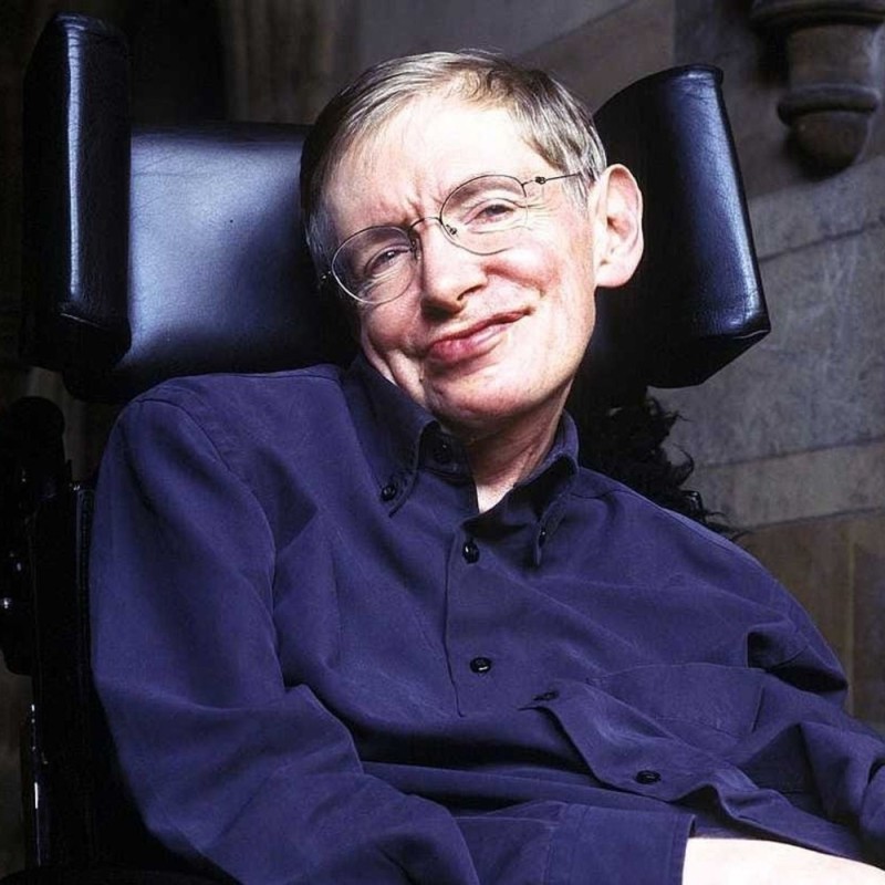 Create meme: Stephen Hawking , Stephen hawking a brief history of time, Stephen Hawking (1942 - 2018)
