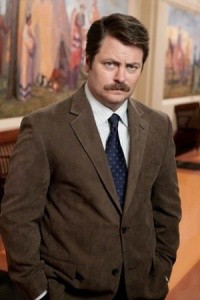 Create meme: a simple man, nick offerman series, Ron Swanson I'm a simple man