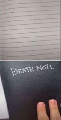 Create meme: death note notebook, death notebook, death note cover