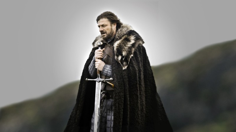 Create meme: stark game of thrones, Eddard stark , winter is coming game of thrones