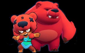 Создать мем: nita brawl stars, brawl stars нита панда, медведь ниты brawl stars