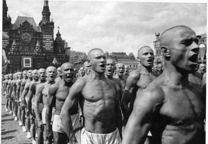 Создать мем: физическая подготовка, 1937 год, парады физкультурников в ссср