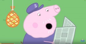 Create meme: peppa pig repair, peppa pig Danny, peppa pig grandpa
