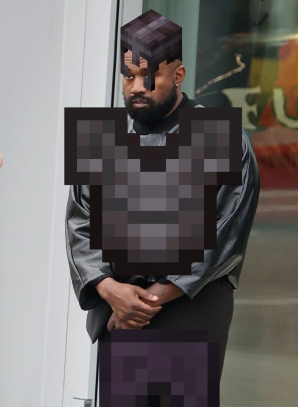 Создать мем: kanye, kanye west, kanye west bianca censori