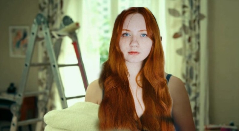 Create meme: the series Univer , 152 series, red- haired models