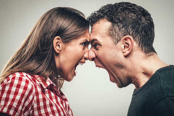 Создать мем: отношения мужчины и женщины, ссоры в отношениях, конфликт двух людей