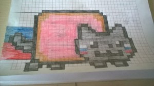 Create meme: my pictures on the cell, 8 bit, cells