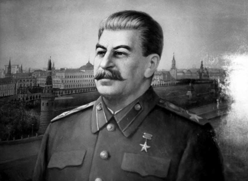 Create meme: Stalin in good quality, Stalin , Stalin against the background of the USSR