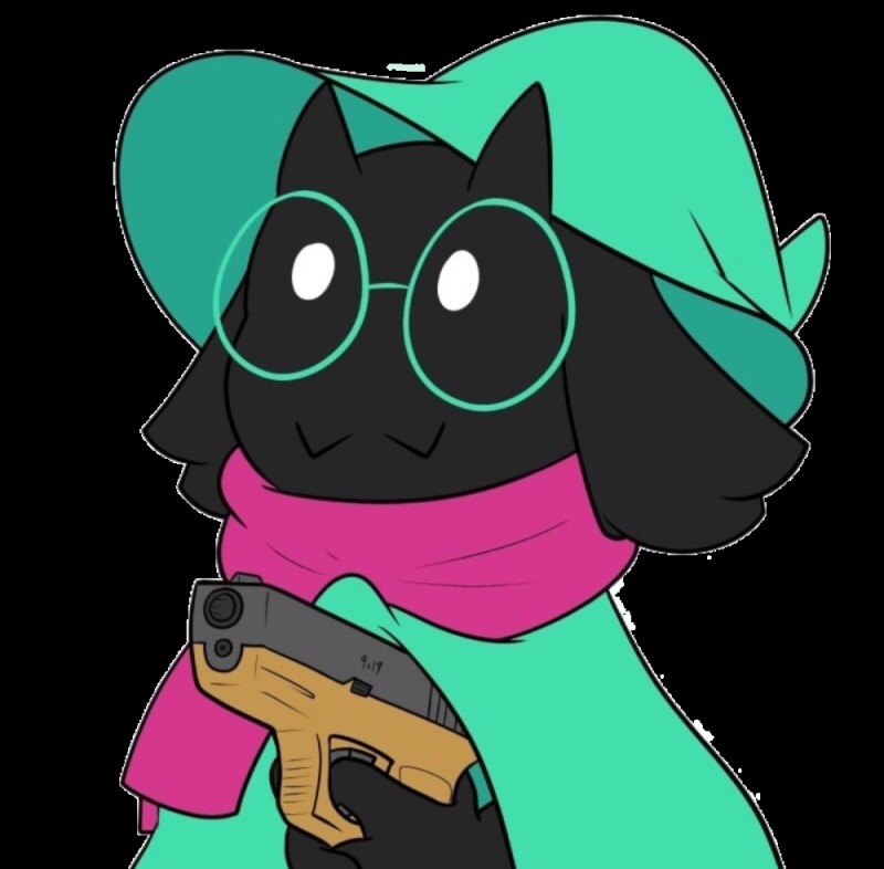 Создать мем: человек, ralsei, ральзей арт