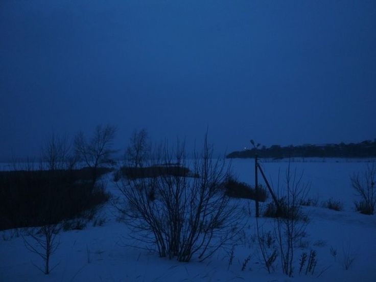 Create meme: darkness, polynya on the volga in summer, February evening