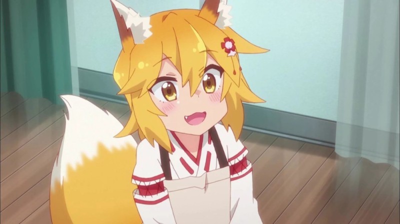 Create meme: senko san, The restless fox Senko, The fox Senko San