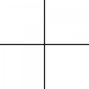 Создать мем: лист а4 поделенный на квадраты, квадрат пустой, белый фон разделенный на 4 части