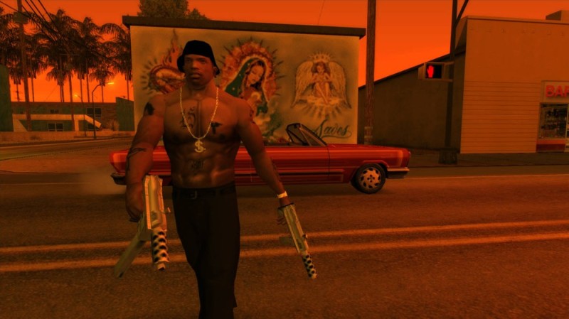 Create meme: grand theft auto: san andreas, CJ GTA San Andreas, gta san 