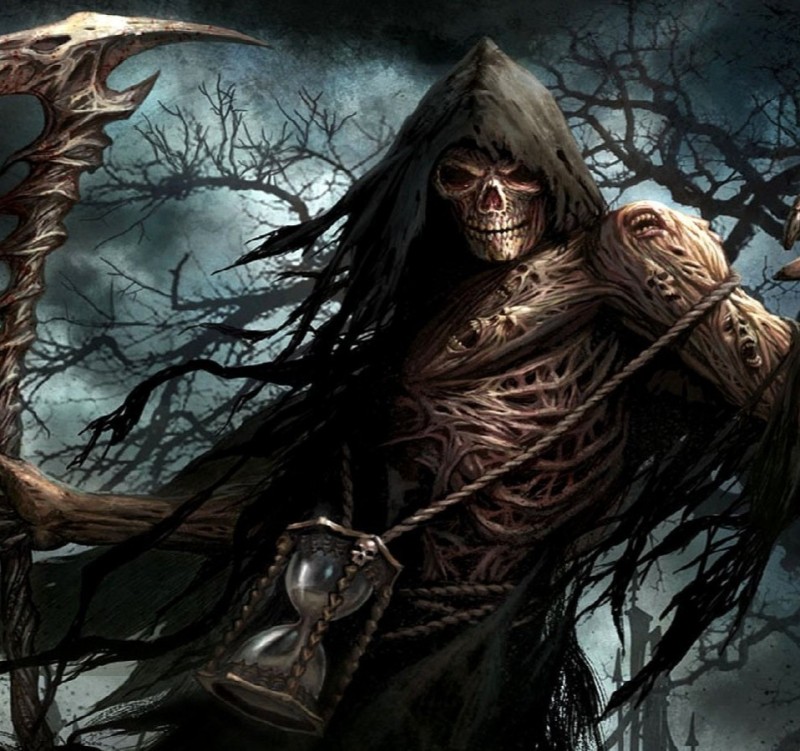 Create meme: The grim reaper, grim reaper art, the grim Reaper 