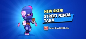 Create meme: brawl ninja stars Tara, in brawl stars