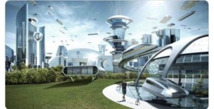 Create meme: future technology 2050, futuristic architecture, the architecture of the future