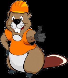 Create meme: cartoon, beaver, funny beaver