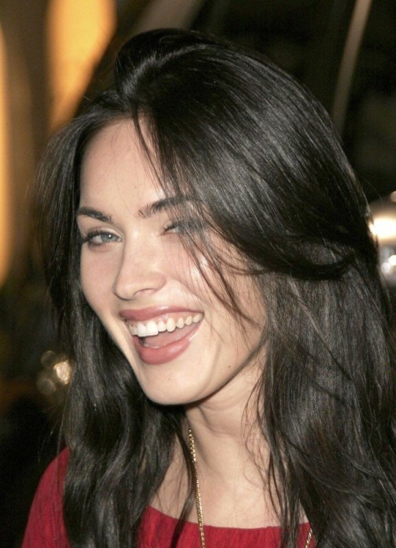 Create meme: Megan Fox , Megan Fox teeth before and after, Megan Fox in her youth