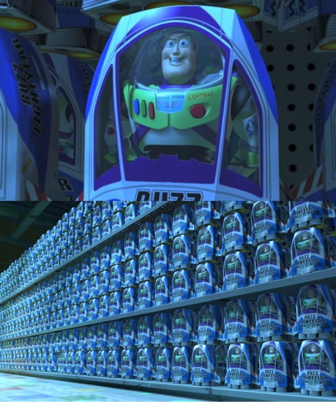 Create meme: buzz Lightyear, toy story 2, toy story 