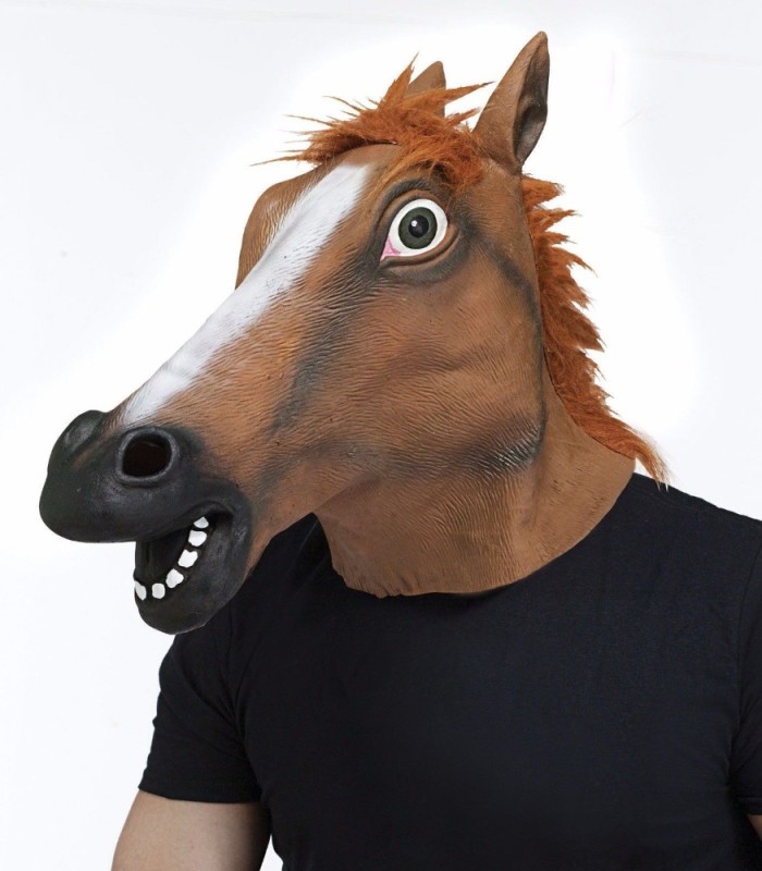 Create meme: horse head mask, horse head mask, horse horse mask