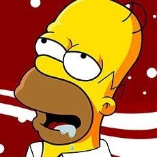 Create meme: Homer Simpson , Homer Simpson saliva, Homer drool