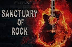 Create meme: rock music, rock music, fire guitar