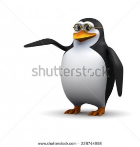Create meme: 3 d penguin, templates, 3 d penguin