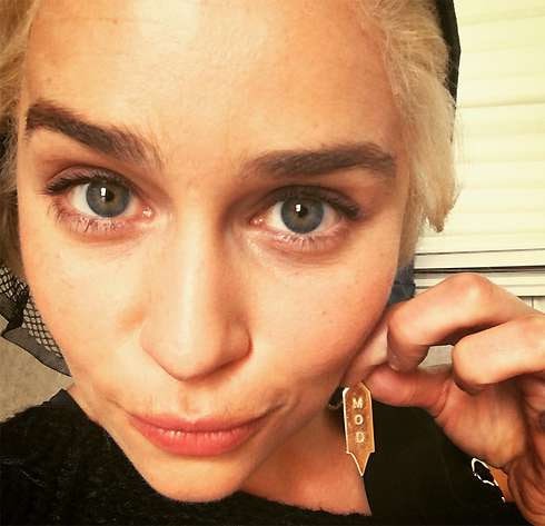 Create meme: Emilia Clarke daenerys, Emilia Clarke , game of thrones Emilia Clarke