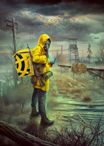 Create meme: Stalker man art, arts Stalker, S. T. A. L. K. E. R.